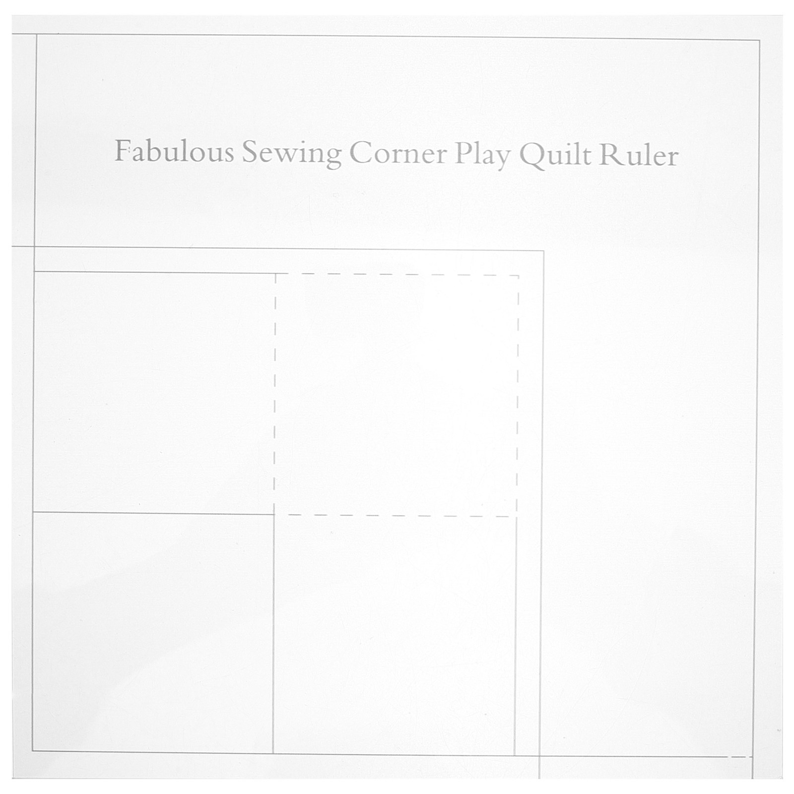 ไม้บรรทัดอะคริลิกสำหรับงานควิล - Quilting Ruler Square บทวิจารณ์และราคา