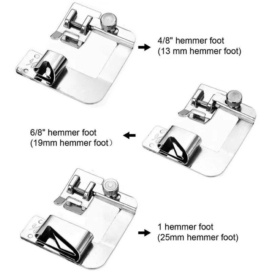 1-3 ชิ้น 13/19/25 มม. ตัวกดเท้ - Textile Sewing Machine บทวิจารณ์และราคา