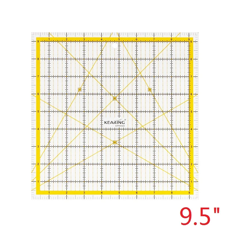 ไม้บรรทัดอะคริลิกทรงสี่เหลี่ยม - Quilting Ruler Square บทวิจารณ์และราคา
