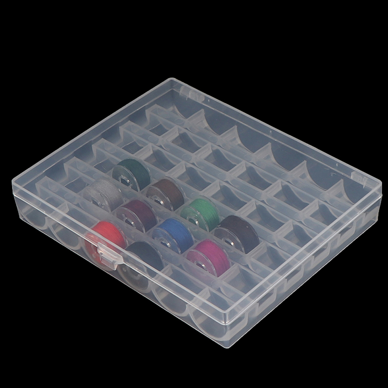 1 PC 36 Spools Empty Bobbins ก - Bobbin Organizer Box บทวิจารณ์และราคา