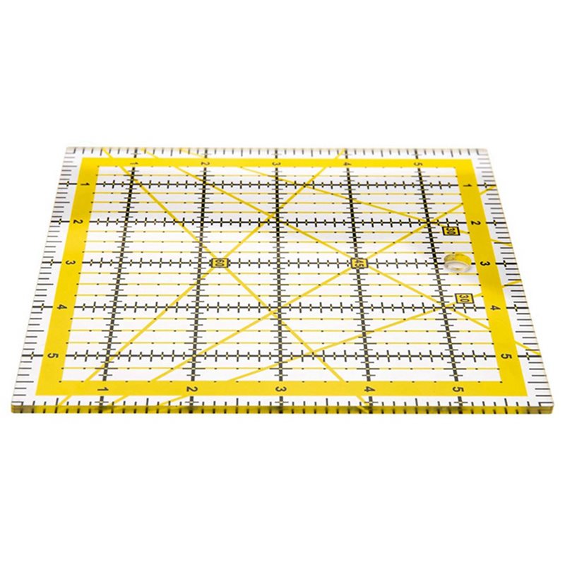 ชุดไม้บรรทัดอะคริลิกสำหรับงานค - Quilting Ruler Square บทวิจารณ์และราคา