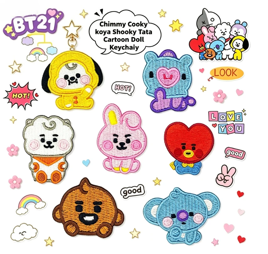 LINE FRIENDS BT21 แพทช์ปักตัวก - Iron On Patch บทวิจารณ์และราคา