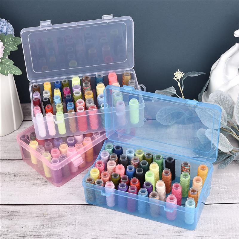 กล่องเก็บด้ายเย็บผ้าแบบ42แกนหล - Bobbin Organizer Box บทวิจารณ์และราคา